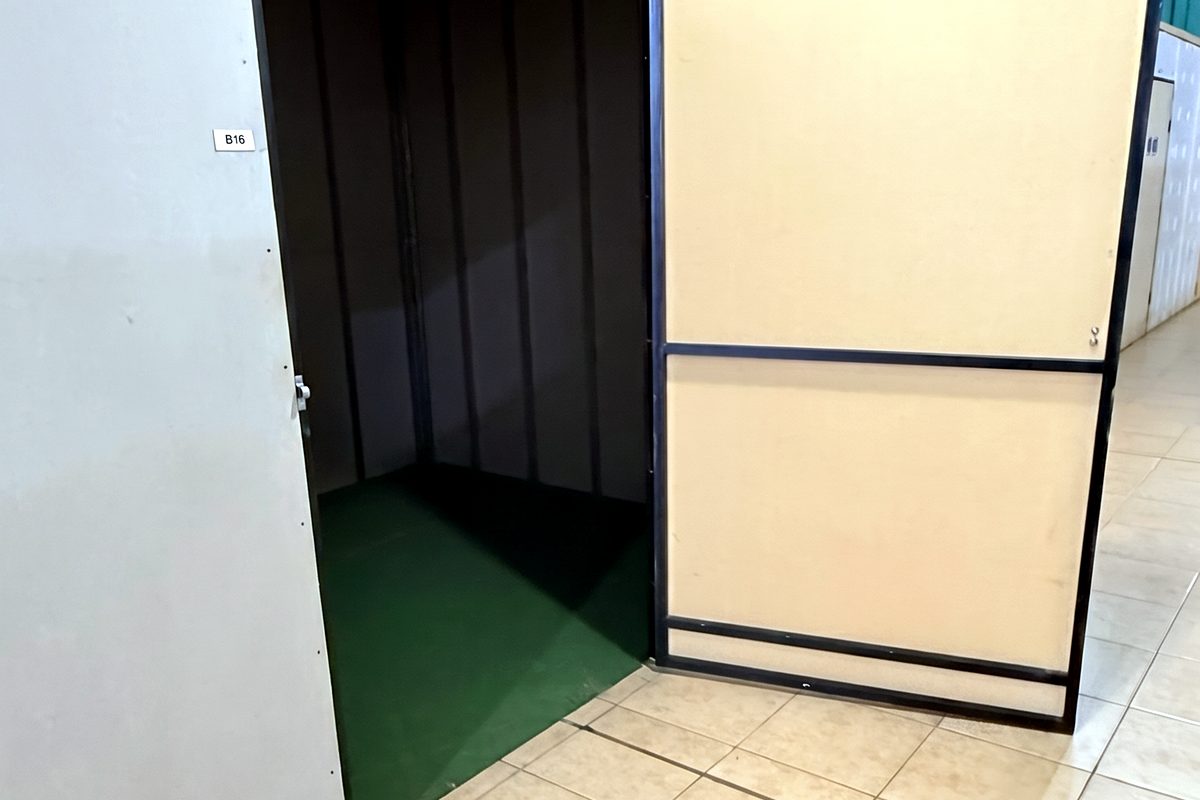 Interior de un box de GuardaTODO