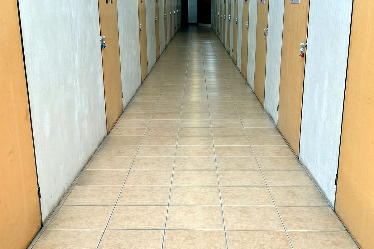 Pasillo de boxes de GuardaTODO